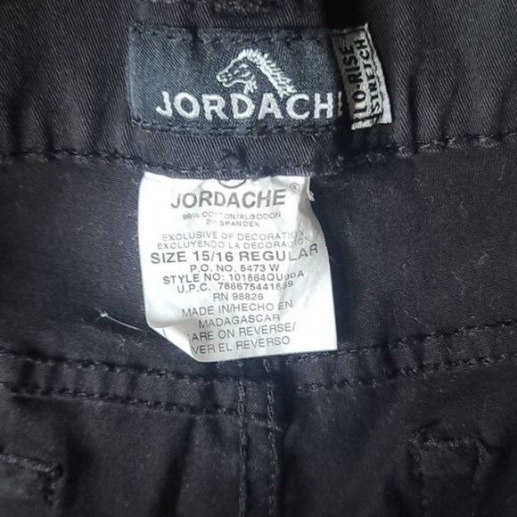 Jordache Black Low Rise Stretch Jeans - Picture 4 of 7